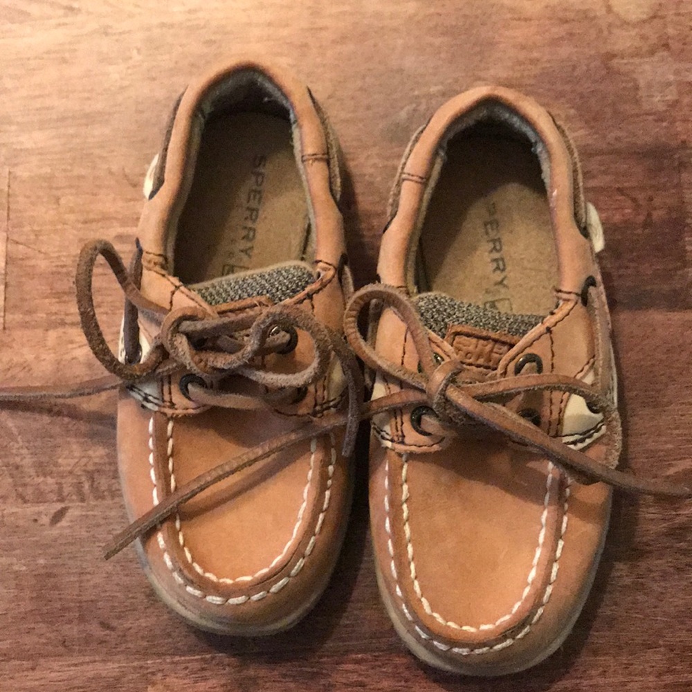 Sperry’s topsider toddler size 7 - Picture 2 of 3